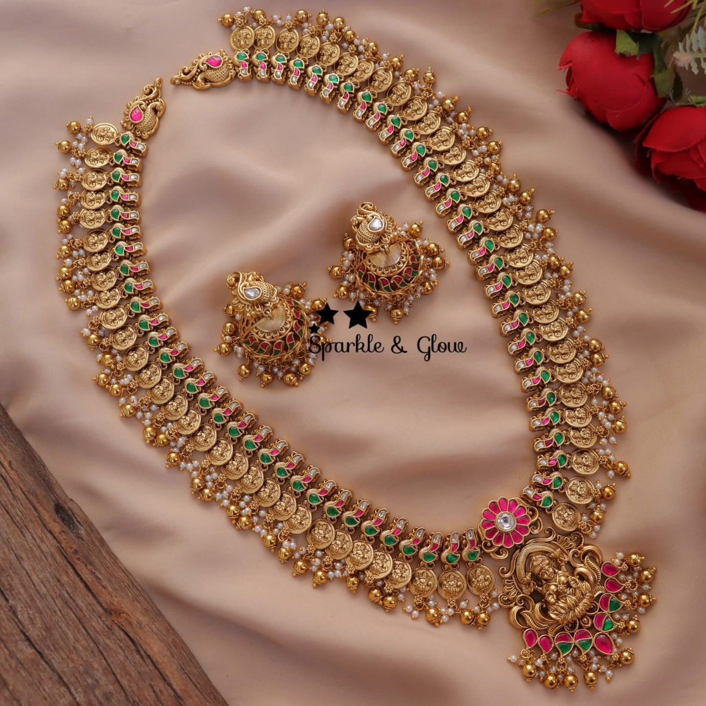 Royal Maroon Bridal Set
