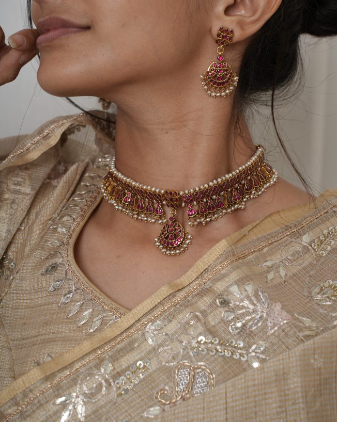 Heritage Moti String Necklace Piece