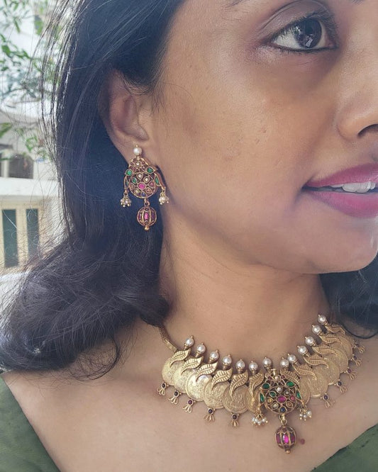 Royal Moti Elegance Necklace Piece