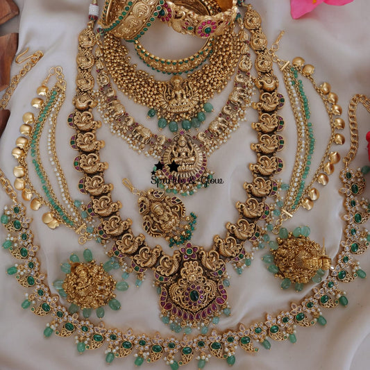 Elegant Pearl Bridal Set