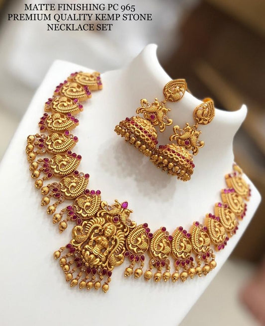 Nisha For You Necklace Designed By Ziva Gold